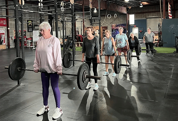 legends class strength at CrossFit Mobile